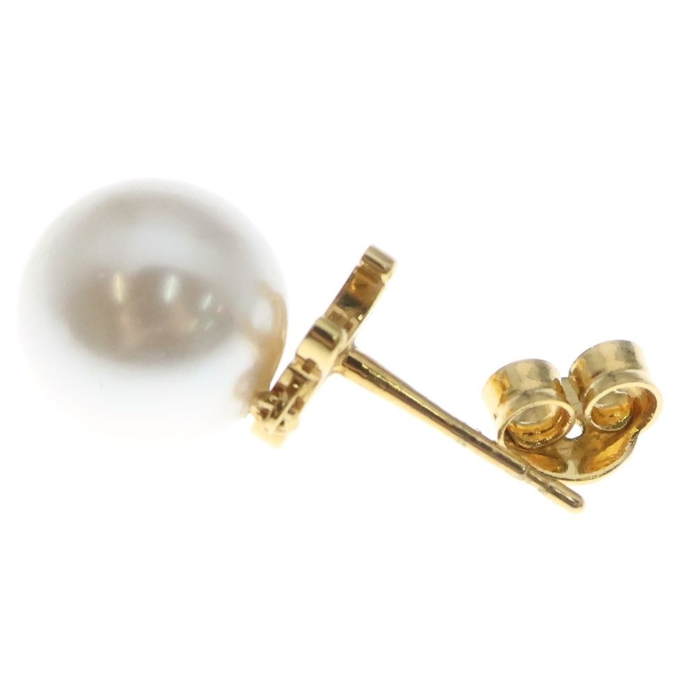 CELINE (セリーヌ) トリオンフ グラス パール ピアス ゴールド GP