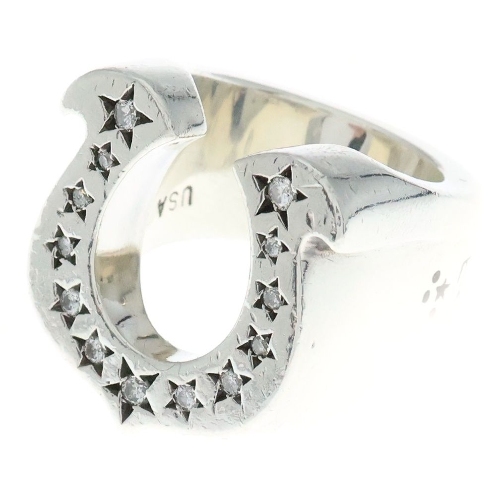 TENDERLOIN テンダーロイン T H S RING SILVER ホースシュー ダイヤリング シルバー
