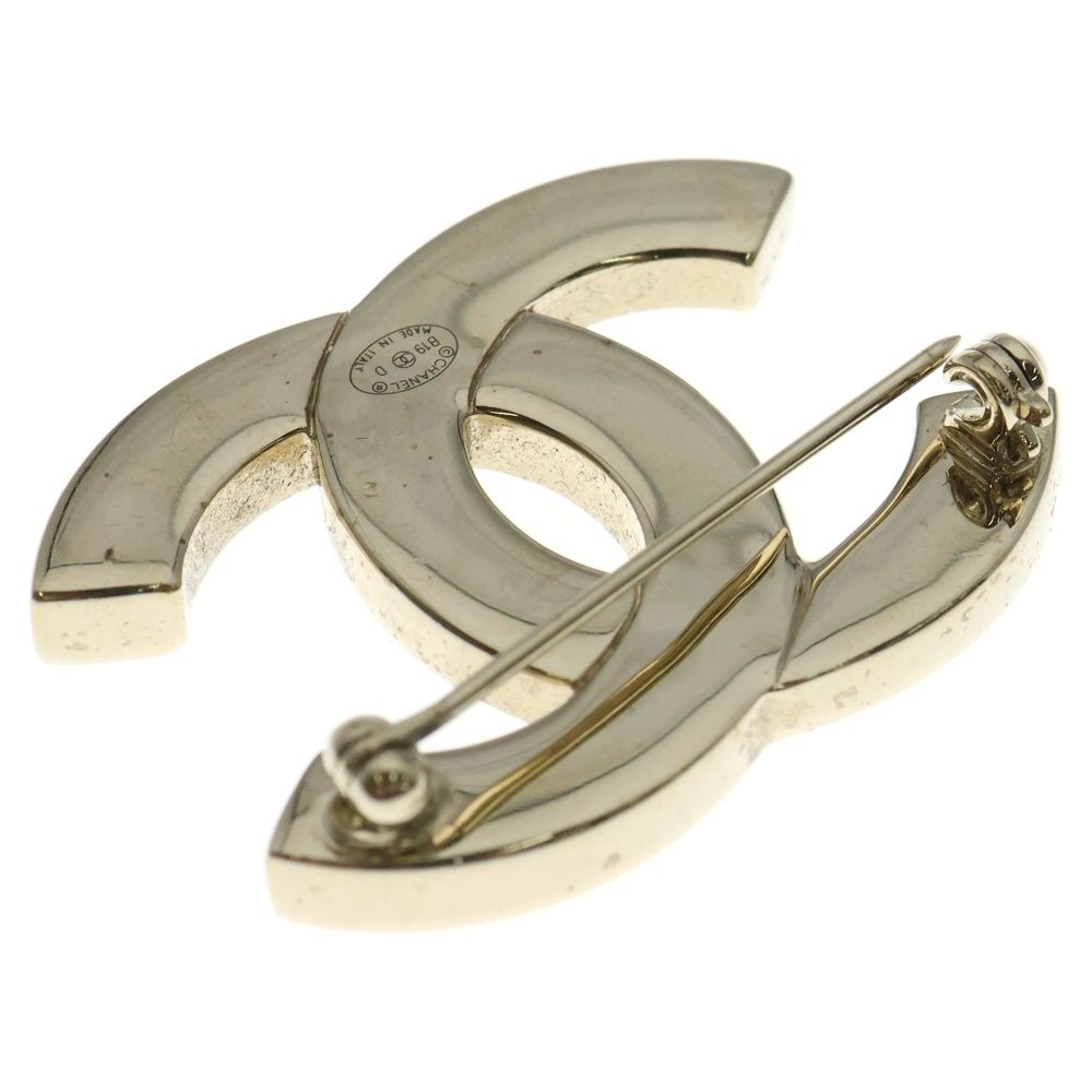  CHANEL シャネル AB 1375 ココマーク ラインストーン ブローチ ゴールド その他 その他