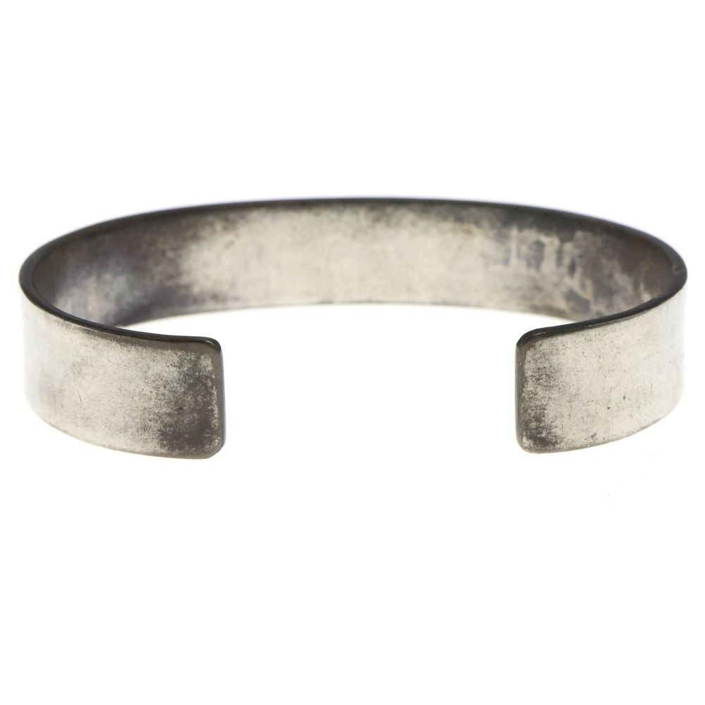 goro's (ゴローズ) ダブルローズ平打ちブレス バングル M シルバー