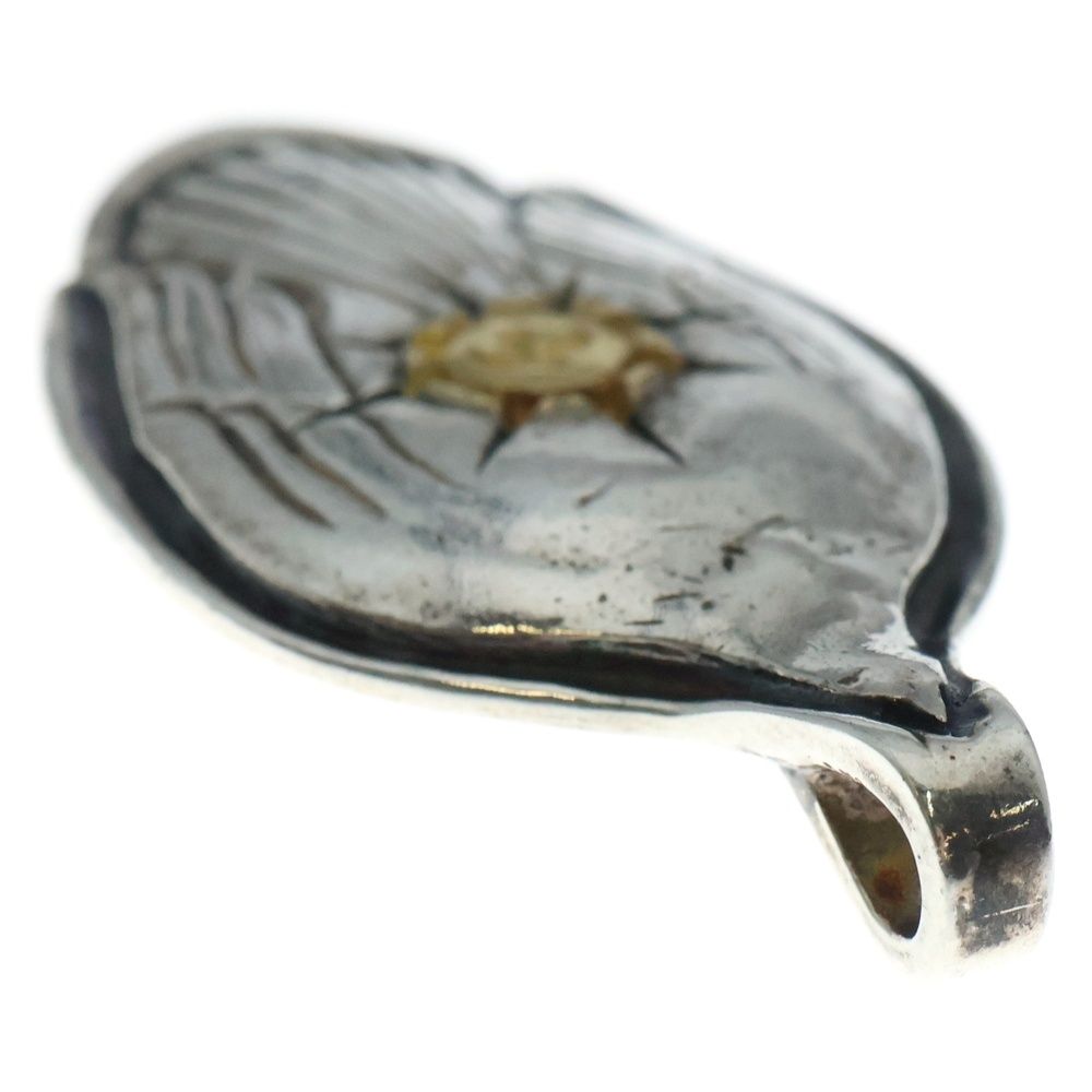 goro's (ゴローズ) K18付きスプーン ペンダントトップ シルバー