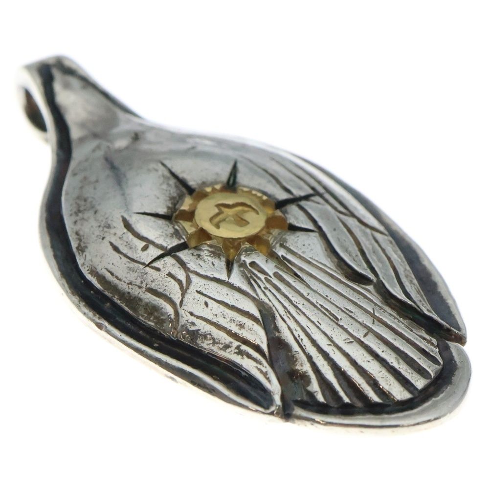 goro's (ゴローズ) K18付きスプーン ペンダントトップ シルバー