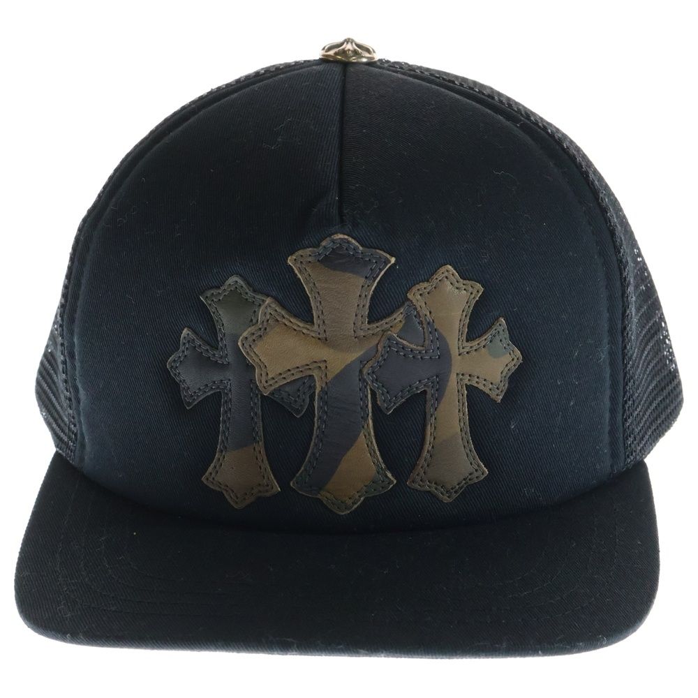 CHROME HEARTS (クロムハーツ) Cemetery Cross Patch Trucker Cap