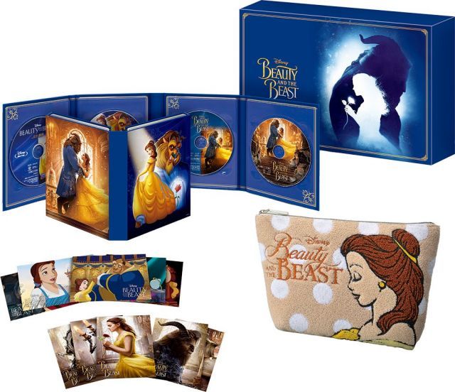 美女と野獣 MovieNEX BOX 数量 ブルーレイ DVD デジタルコピー クラウド対応 MovieNEXワールド Blu-ray