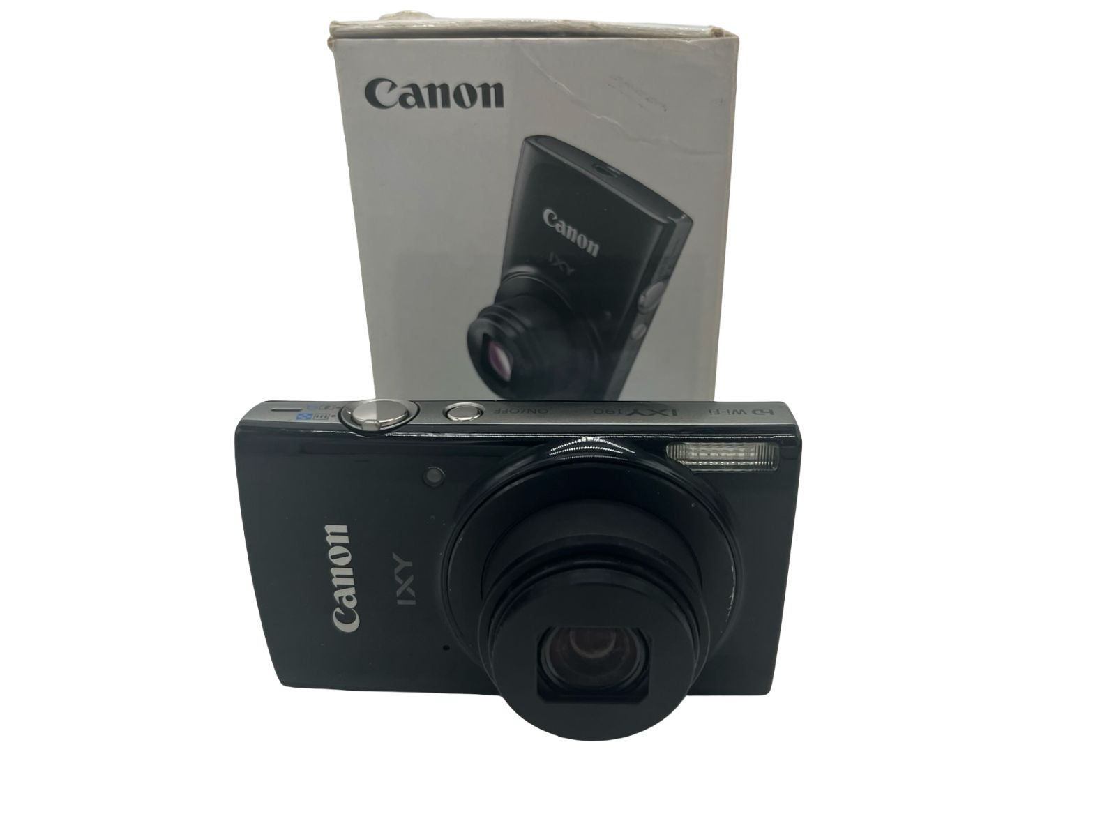 Canon IXY190 デジカメコンパクトデジカメ 箱 取説付 ブラック