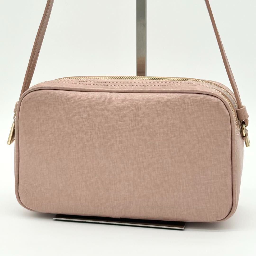 【極美品】FURLA LILLI ショルダーバッグ 斜めがけ レザー ピンク 極美品】FURLA LILLI ショルダーバッグ 斜めがけ レザー ピンク 【公式