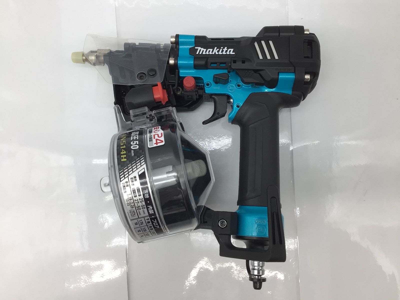 ♥ Makita|マキタ 50 mm高圧エア釘打 青 AN 514 HM エコツー M 02