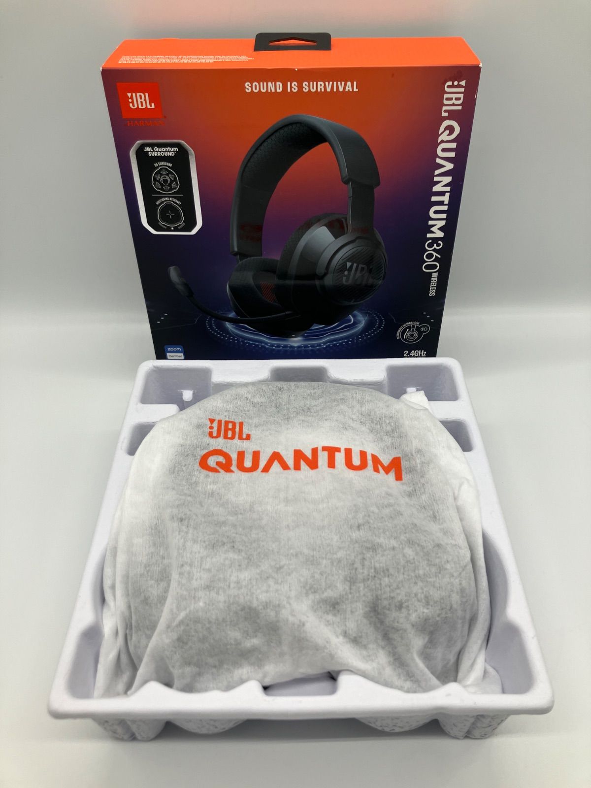 JBL】 【箱ダメージ】 JBL QUANTUM 360 WIRELESS ゲーミングヘッド