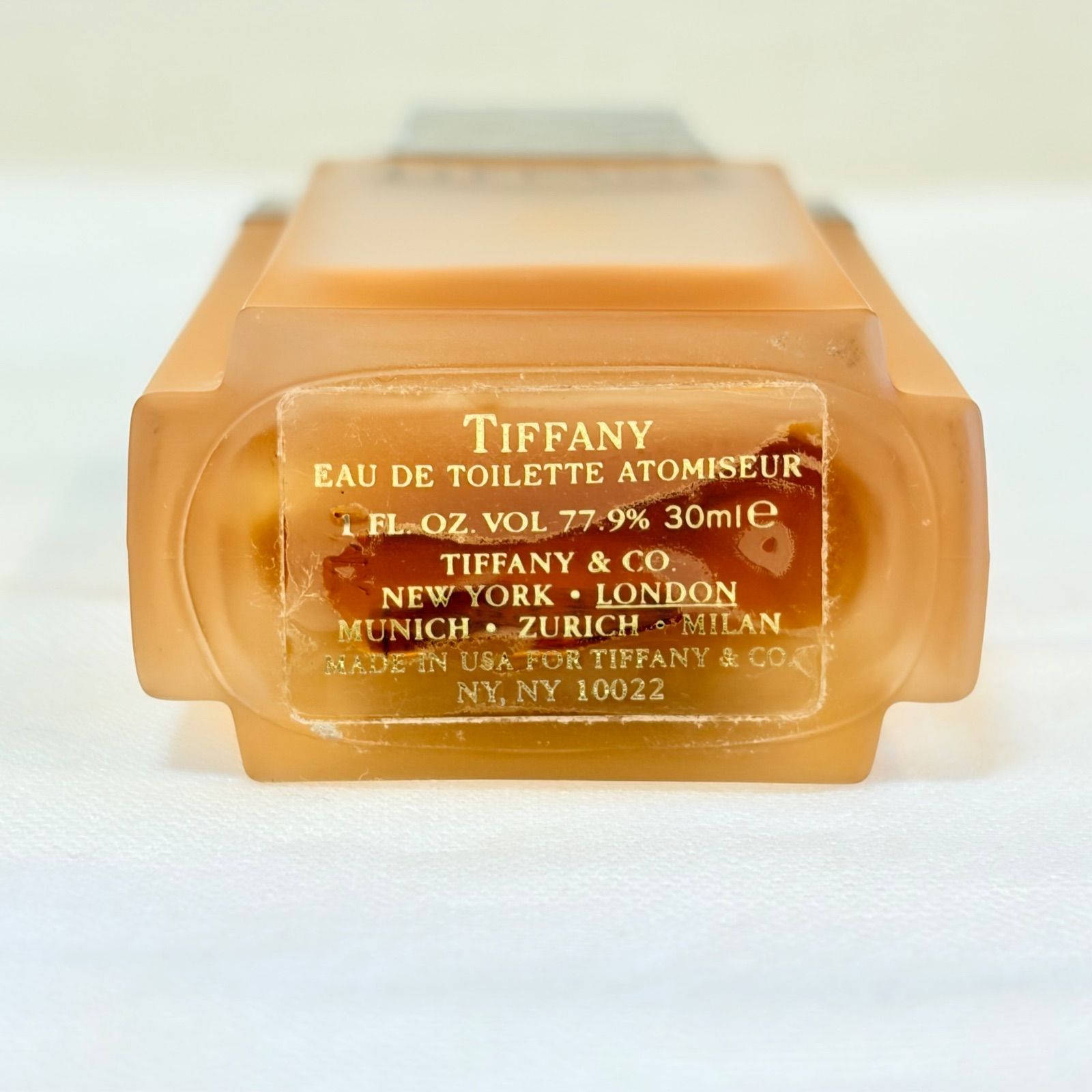 希少 新品未使用 TIFFANY eau de toilette ティファニー オードトワレ