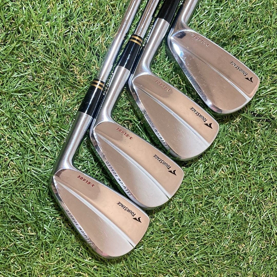 TOURSTAGE X-BLADE アイアンセット8本 マッスルバック ツアーステージ
