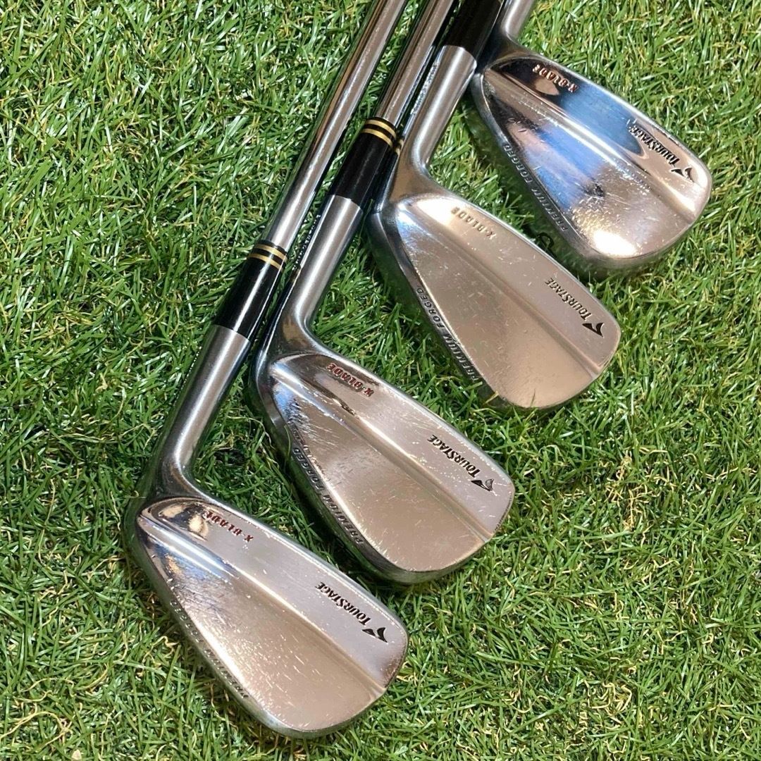 TOURSTAGE X-BLADE アイアンセット8本 マッスルバック ツアーステージ