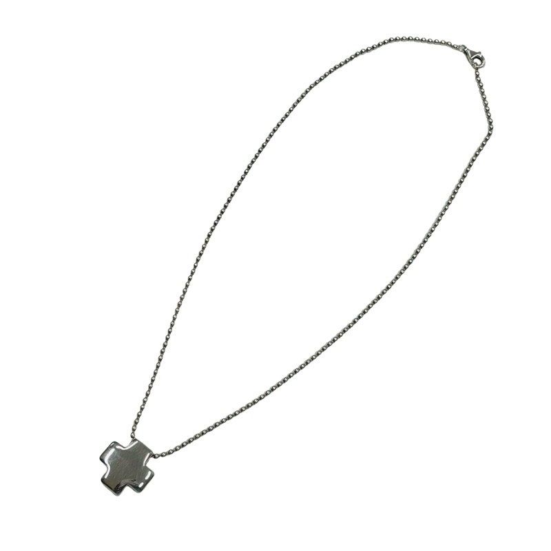TIFFANY&CO.ローマンクロスボールチェーンネックレス　925 シルバー TIFFANY&CO.ローマンクロスボールチェーンネックレス 925 シルバー