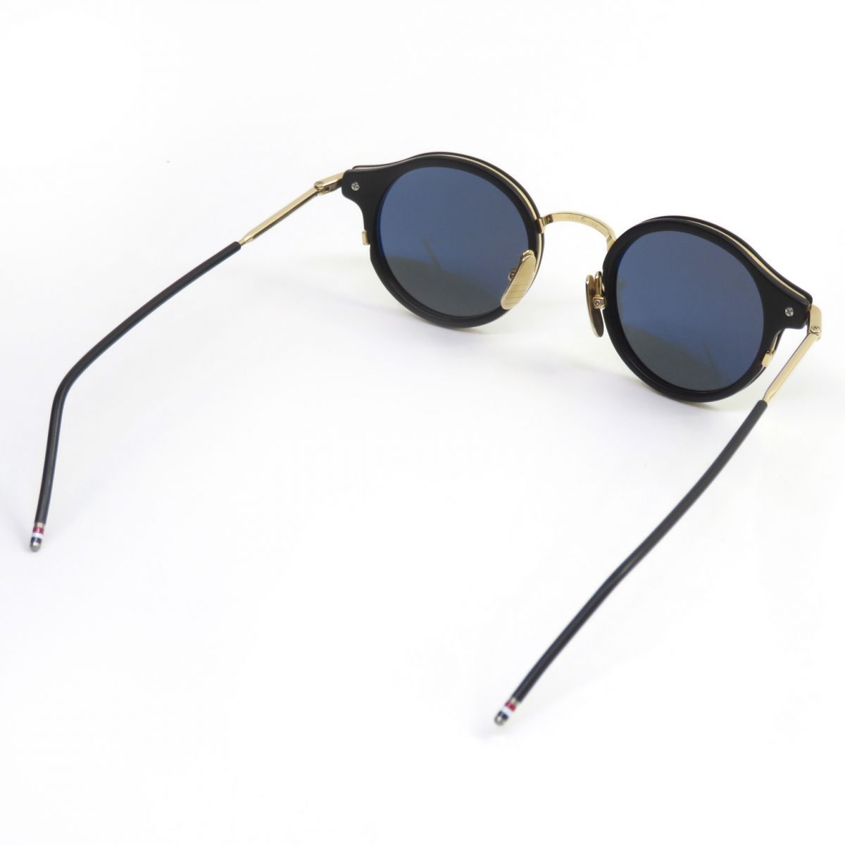 THOM BROWNE トムブラウン TB-807-A-T-BLK-GLD-45 メガネ THOM BROWNE トムブラウン TB-807-A-T-BLK-GLD-45 メガネ