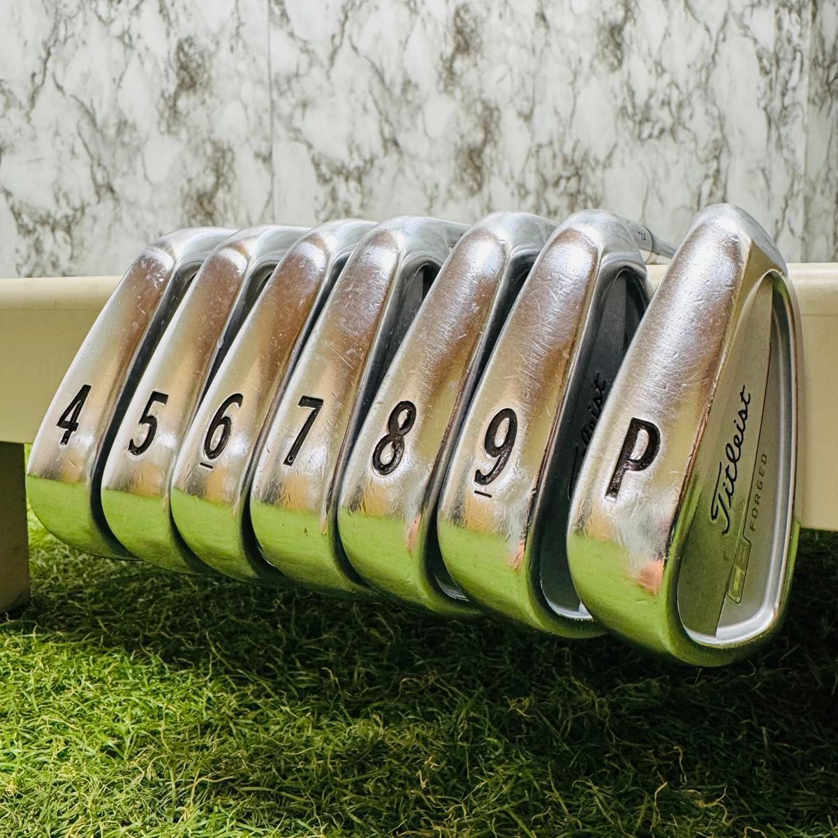 良品】タイトリスト CB714 メンズアイアンセット 7本 スチール S