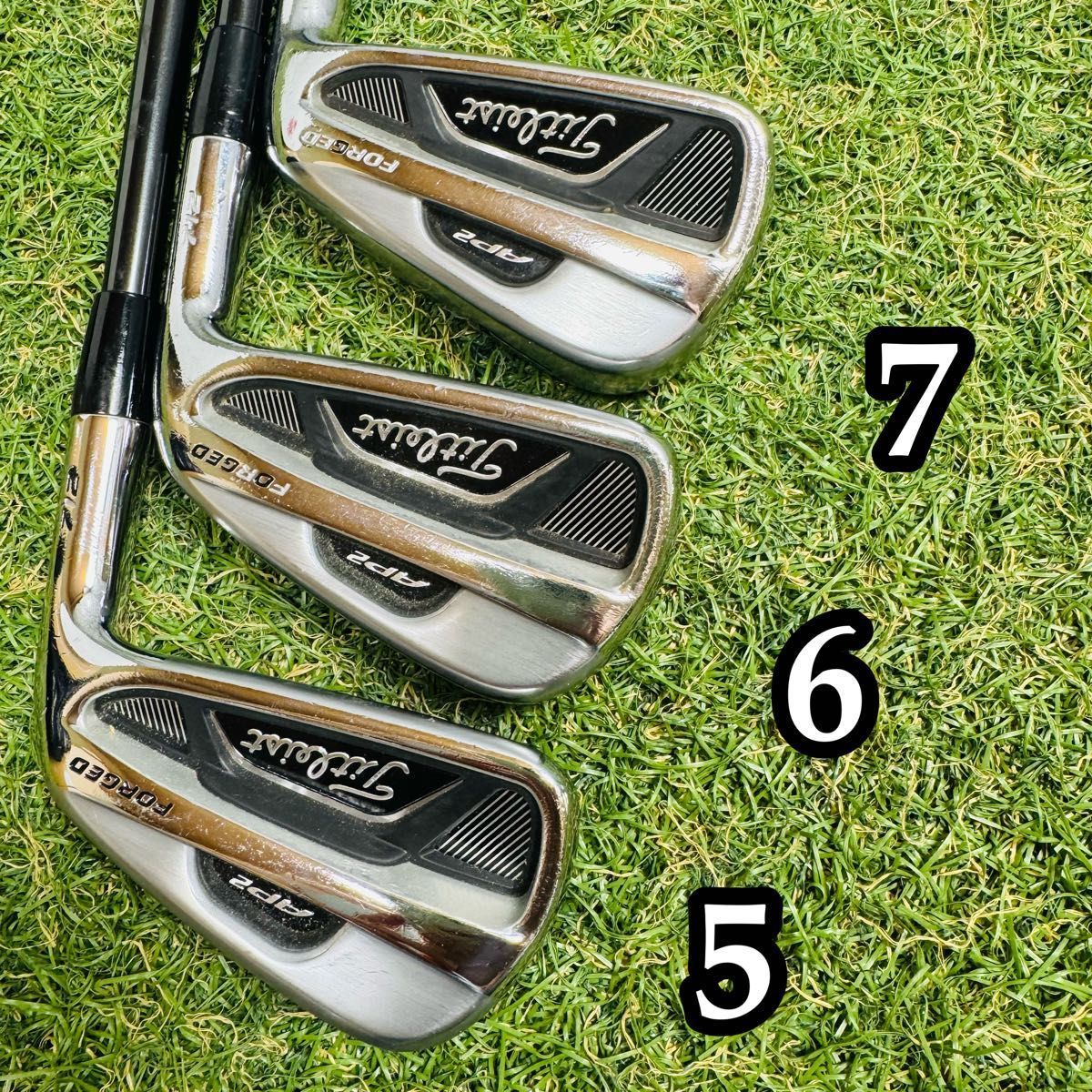 良品】タイトリスト AP2 712 FORGED メンズアイアンセット 6本 - メルカリ