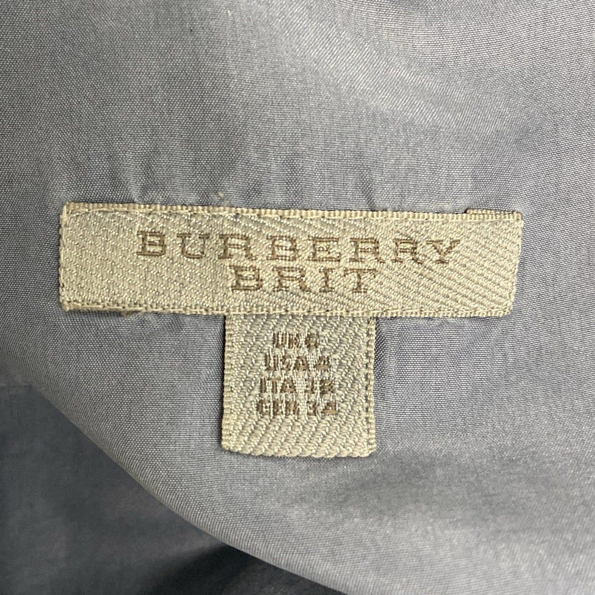 バーバリーブリット ワンピース サイズ38 L レディース美品 - ブルー