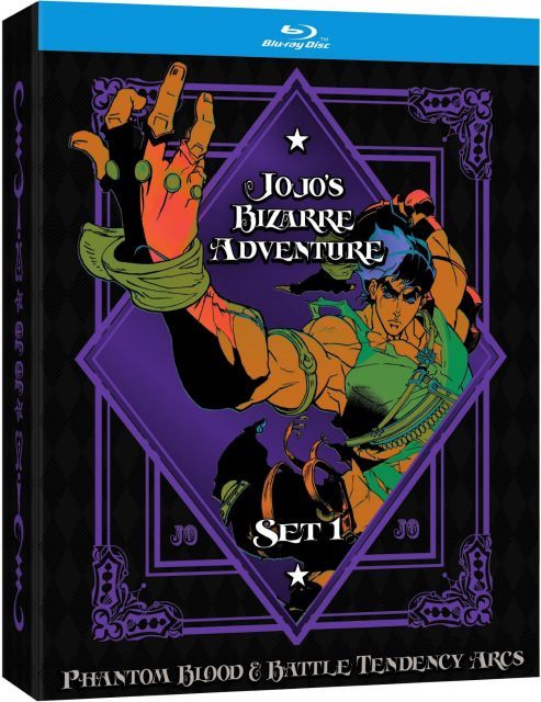 JoJos Bizarre Adventure Set 1 Phantom Blood and Battle Tendency Limited Edition BD Blu ray