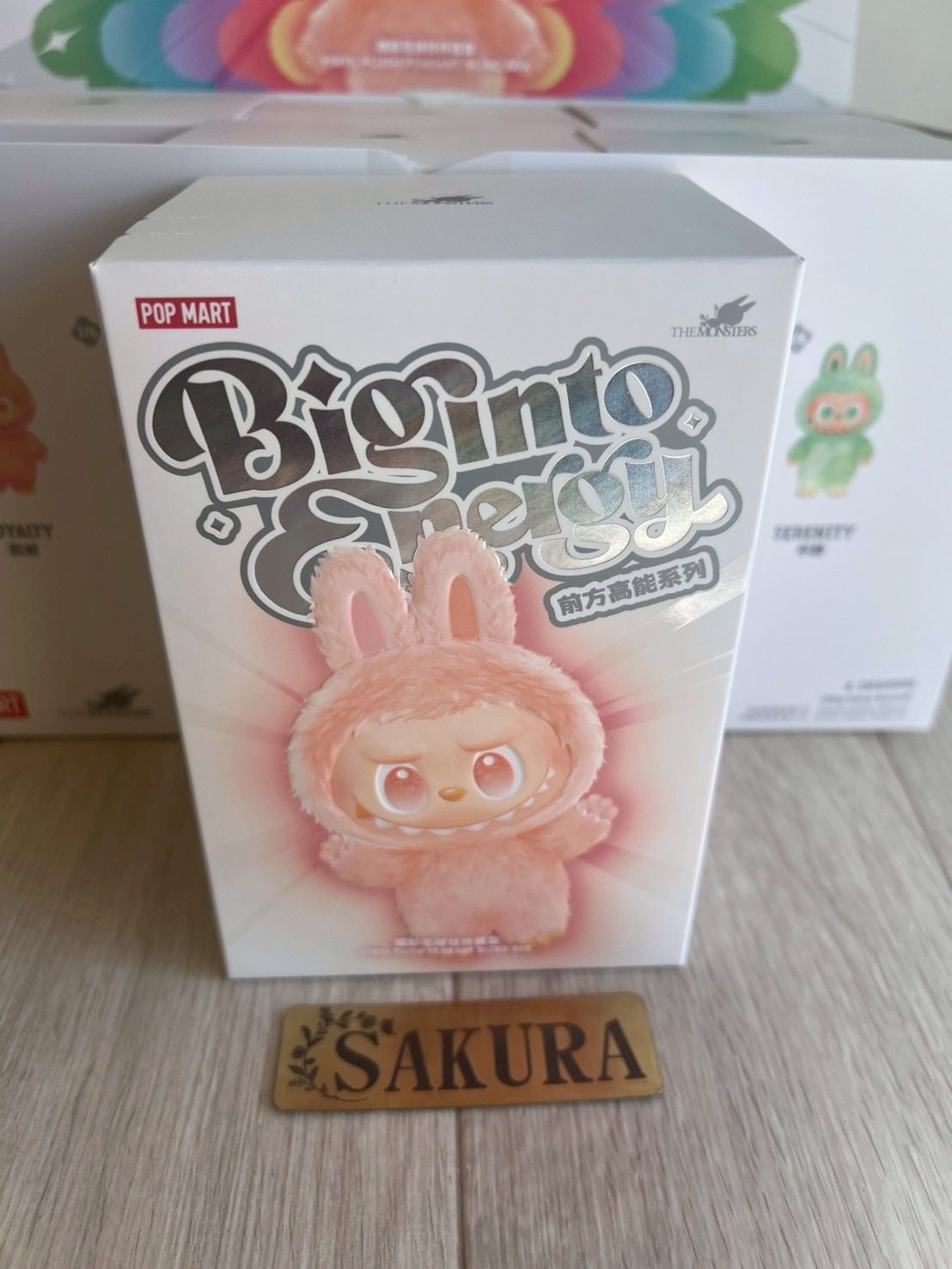 ポップマート　ラブブ エナジー　9ピース　未開封 labubu energy 正規品 ラブブ Big into Energy Labubu 新品未開封アソート POP MART