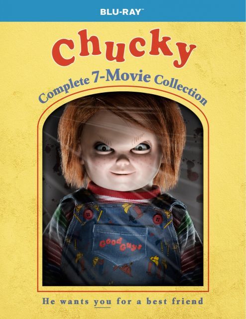 Chucky Complete 7 Movie Collection Blu ray Import