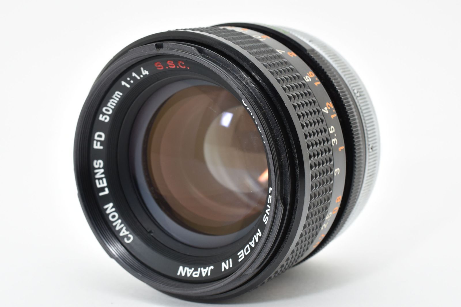 美品 CANON FD 50mm f1.4 S.S.C MF レンズ　M303 美品 CANON FD 50mm f1.4 S.S.C MF レンズ M303 - メルカリ