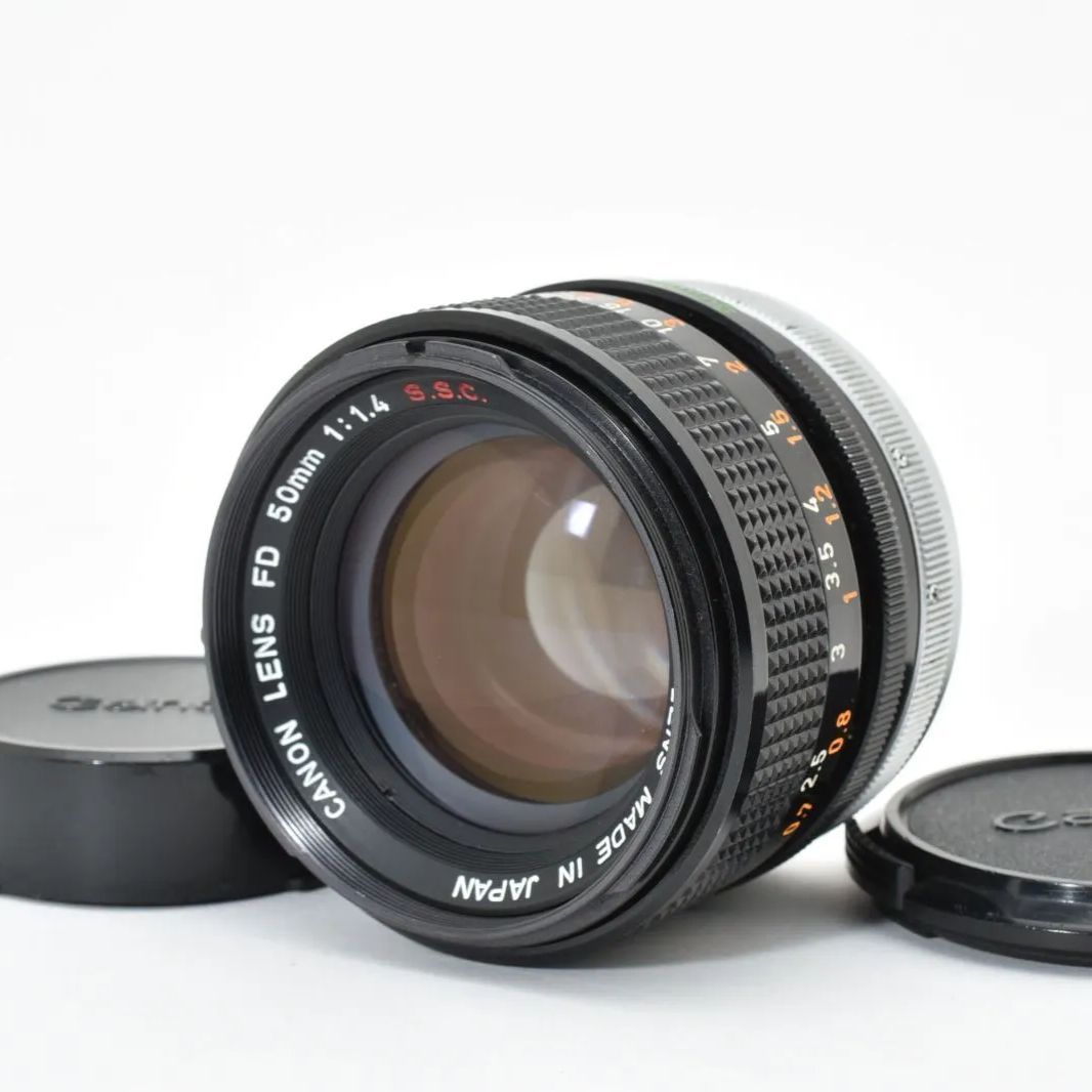 Canon FD 50mm F1.4 S.S.C. 単焦点 標準レンズ MF フルサイズ対応