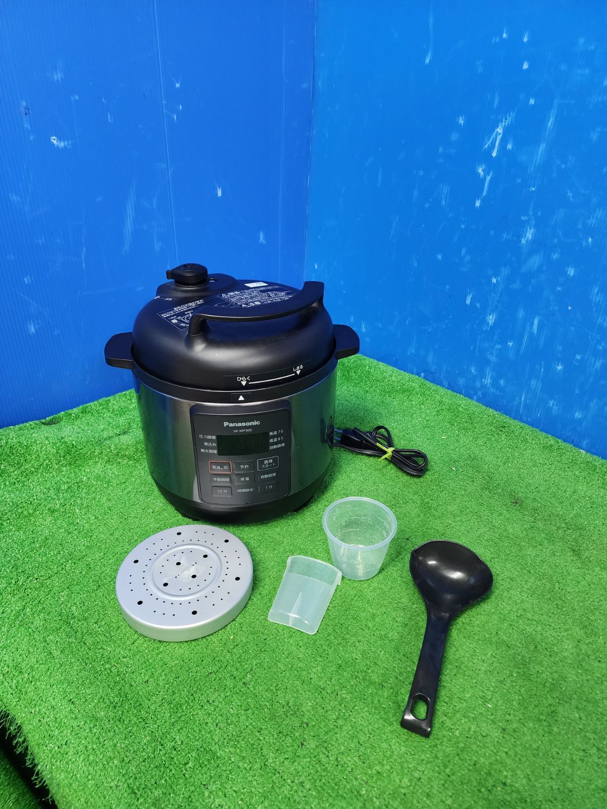Z99☆パナソニック電気圧力なべ SR-MP300/2021年製・動作品・保証付き
