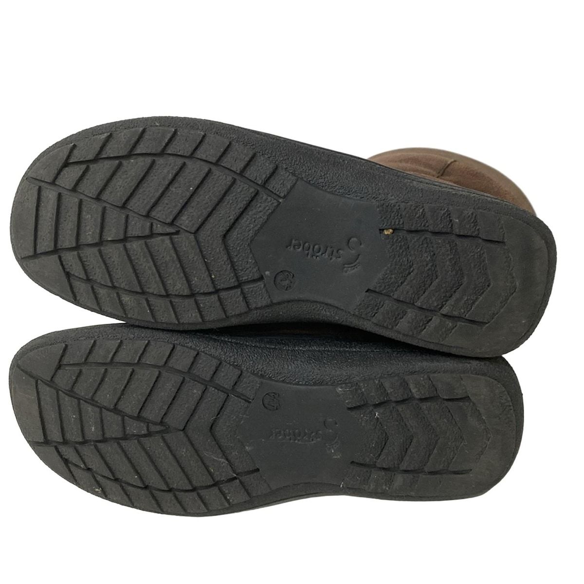  Strober ストロバー ショートブーツ 4 1 2 レディース - ダークブラウン ムートン ブーティ ブーツ