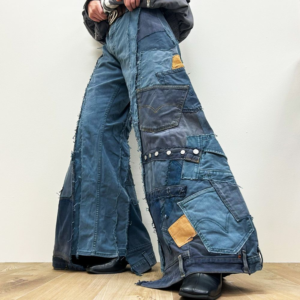 No 51 再構築 リメイクデニムジーパン