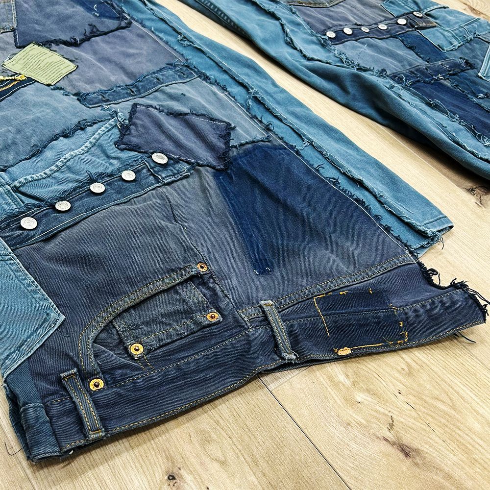 リメイクデニムジーパン