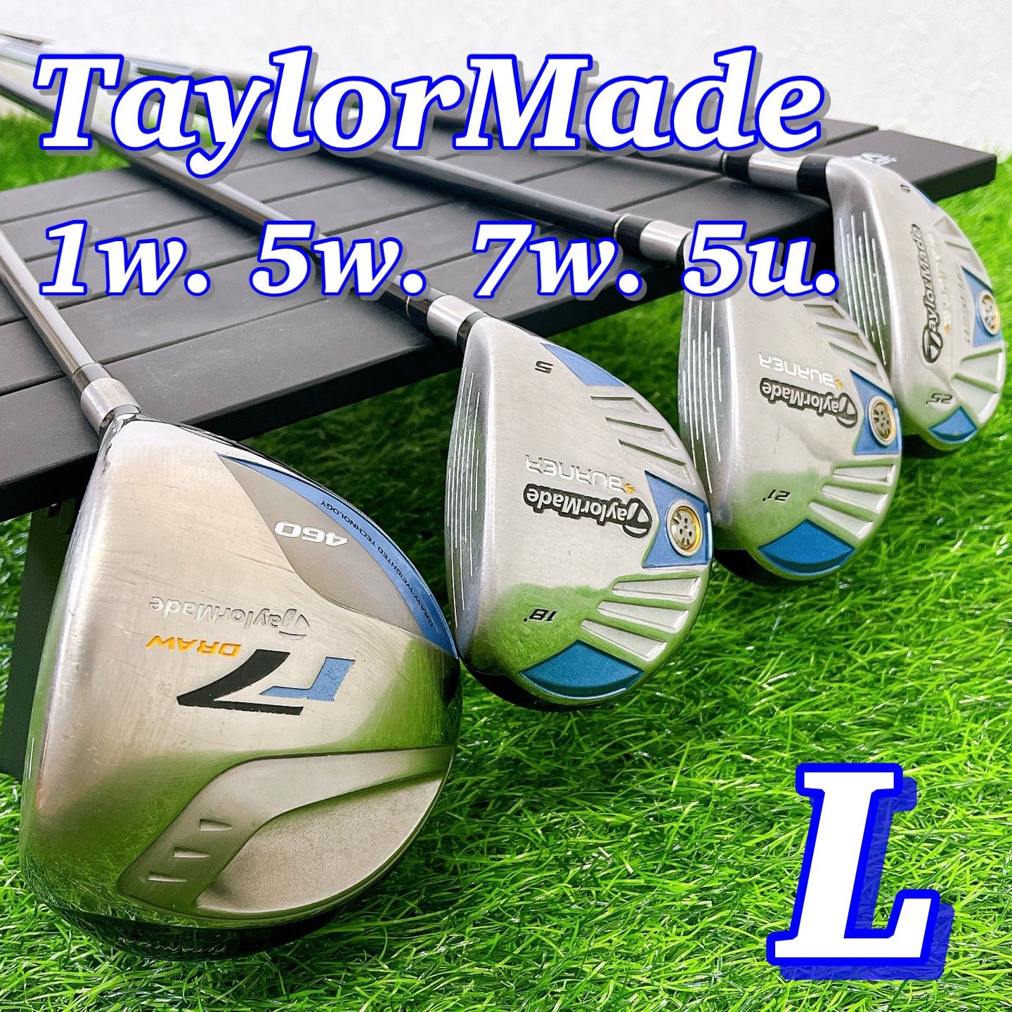 TaylorMade r 7 BURNER テーラーメイド レディース セット ドライバー フェアウェイウッド ユーティリティ 1 w 5 u
