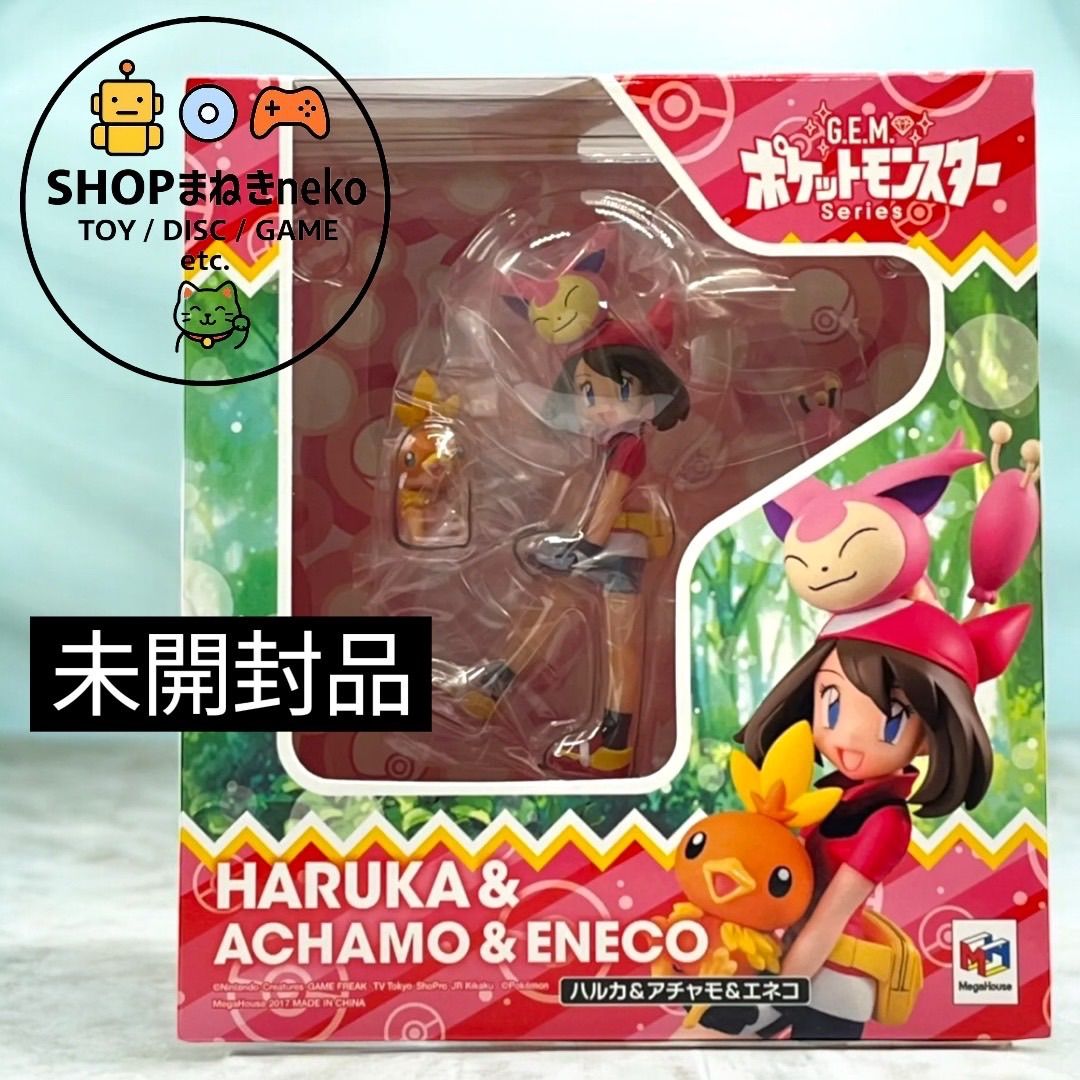 【未開封】メガハウス G.E.M ポケットモンスターシリーズ ハルカu0026アチャモu0026エネコ フィギュア #nn