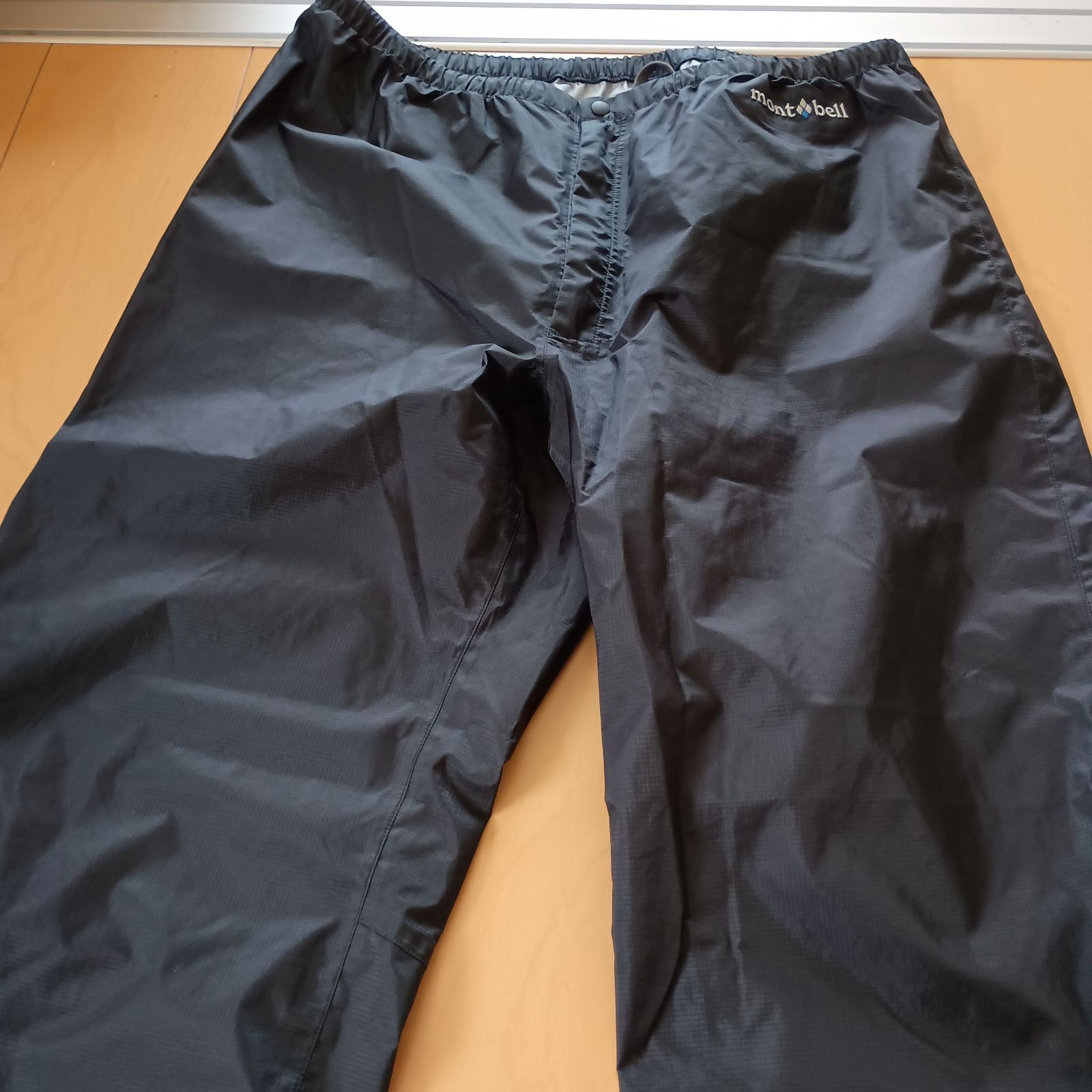 ◆XL モンベル ストームクルーザーパンツ メンズ 黒 ブラック LL GORE-TEX ゴアテックス レインウェア レインパンツ アウトドアウェア 防寒 2292