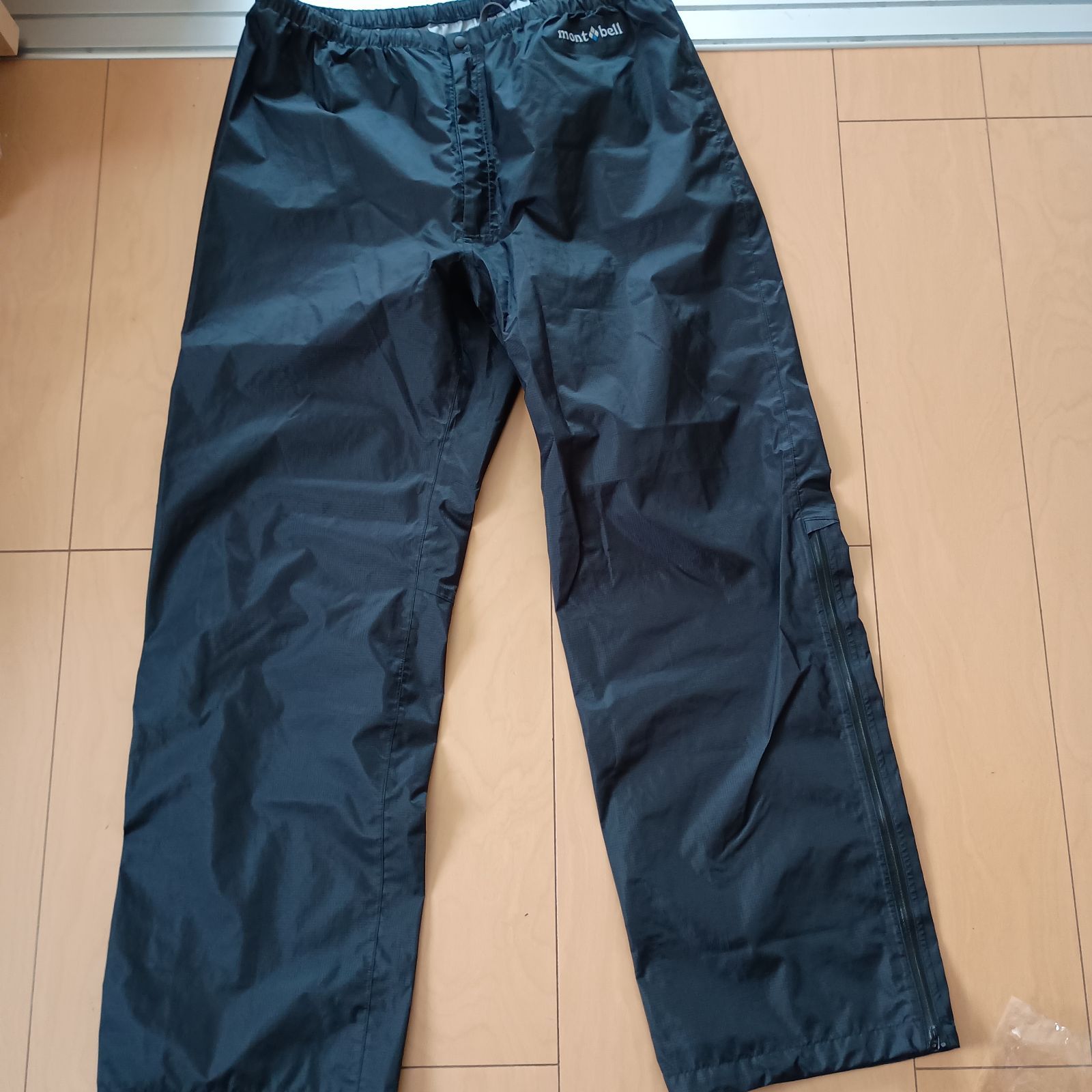 XL モンベル ストームクルーザーパンツ メンズ 黒 ブラック LL GORE-TEX ゴアテックス レインウェア レインパンツ アウトドアウェア 防寒 2292