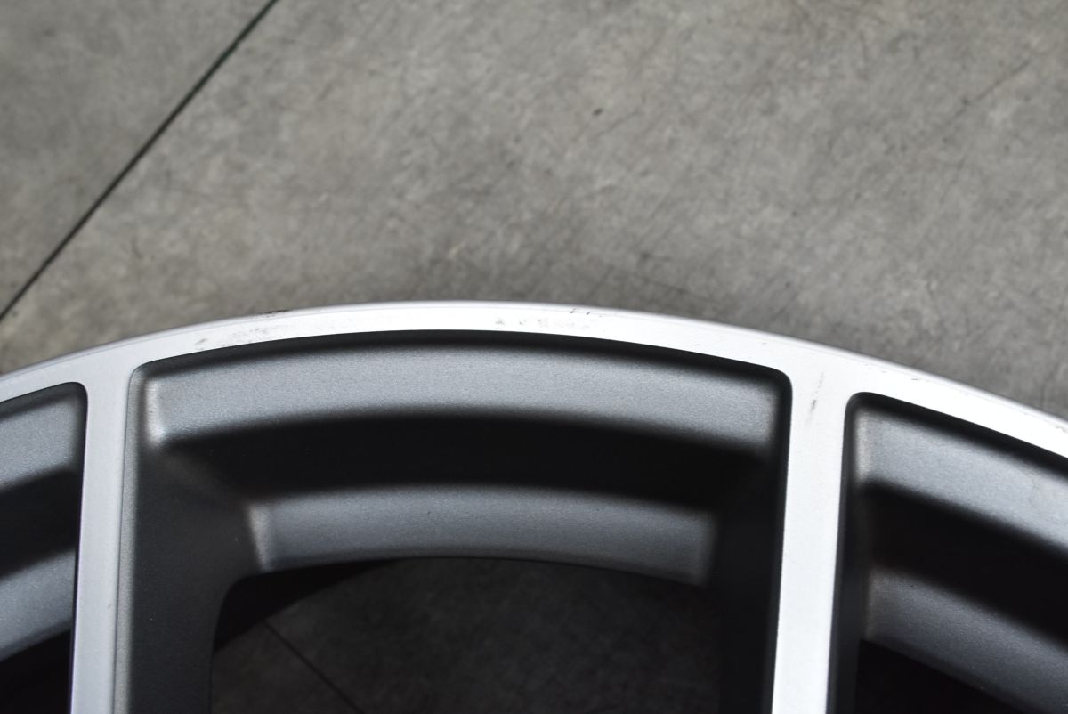  交換用 アウディ AUDI F 5型 A 5 S 20 in 9 J 34 PCD 112 1本 品番 Vスポークスターデザイン マットチタングレー 20インチ ホイール