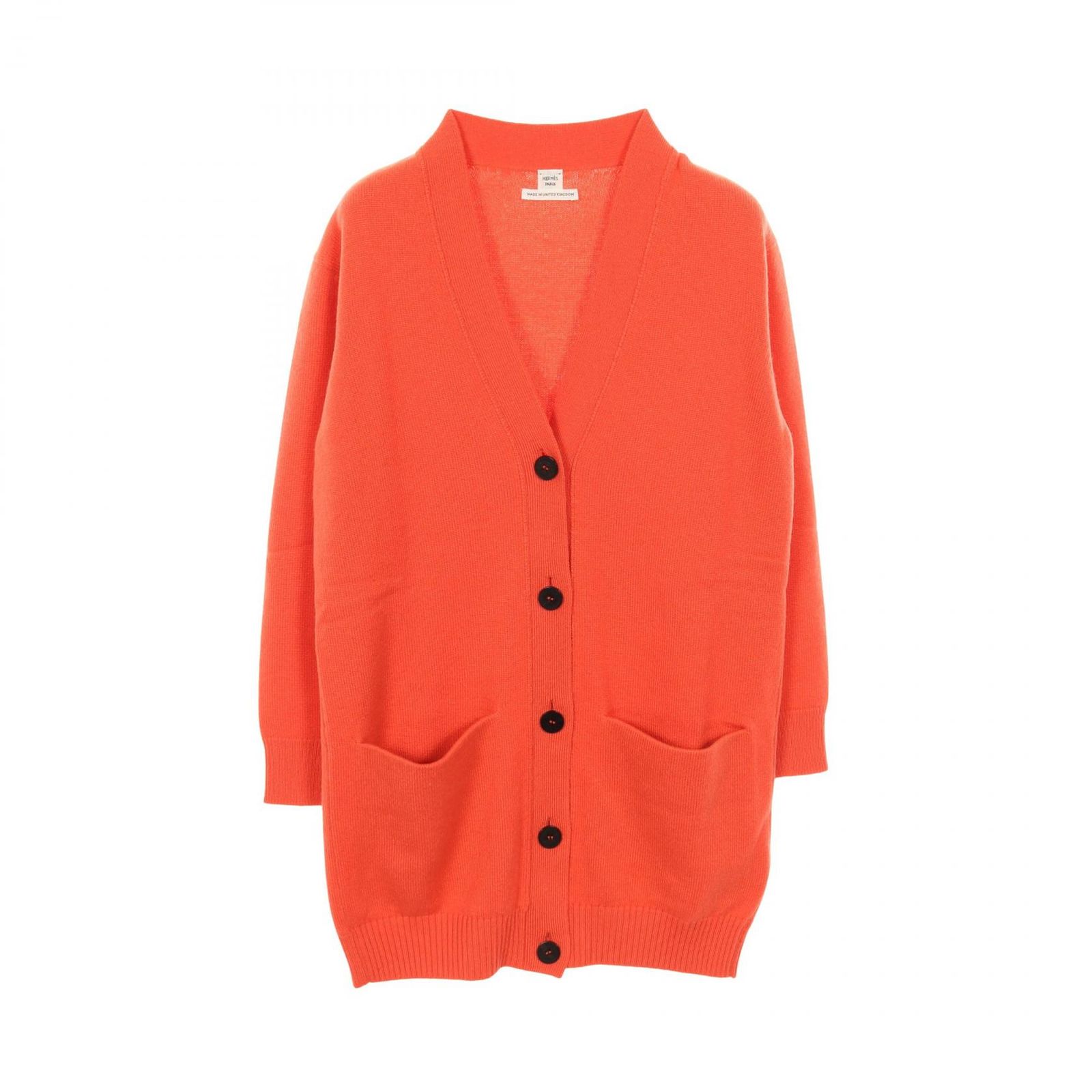 エルメス　長袖カーディガン HERMES - □極美品□ HERMES エルメス マルジェラ期 セリエボタン