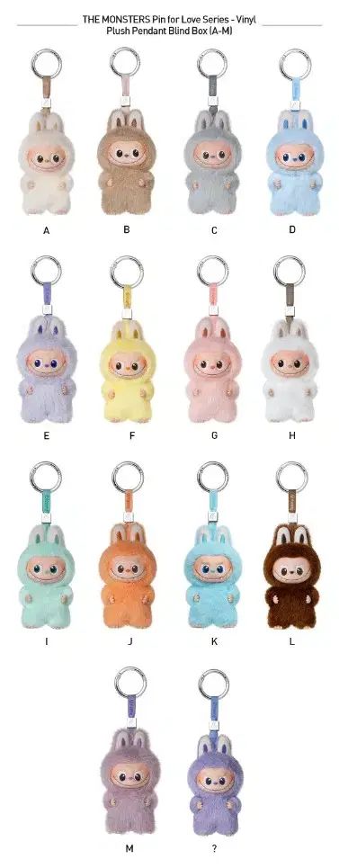 POP MART ラブブ 心の秘密のパスワード Pin for Lov ぬいぐるみ 