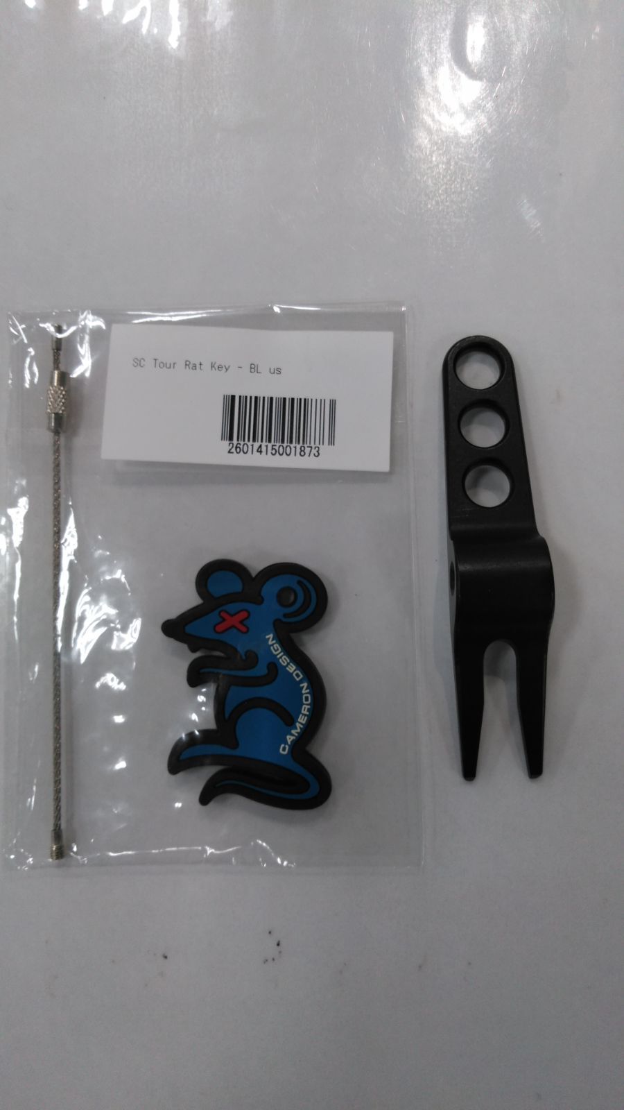 こねこ便420 ポスト投函 にて発送 ♥品 セット スコッティキャメロン ディボットツール ブラック ＆ キーホルダー アクセサリー USA直輸入品 コレクターアイテム