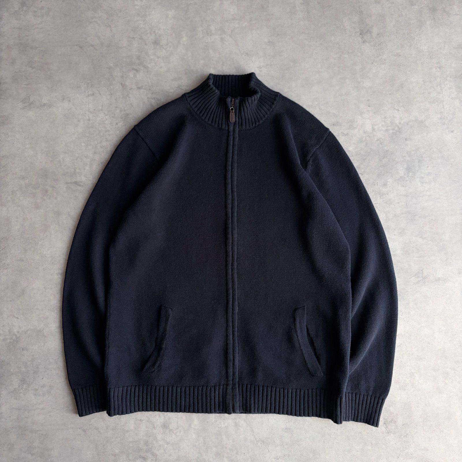 エルエルビーン フルジップ コットンニットカーディガン メンズL　紺　ノームコア 楽天市場】【SALE30％OFF】【公式】 エルエルビーン ウーリッジ