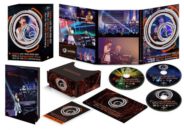 fripSide LIVE TOUR 2016 2017 FINAL in Saitama Super Arena Run for the 15 th Anniversary 初回 版type A VRスコー