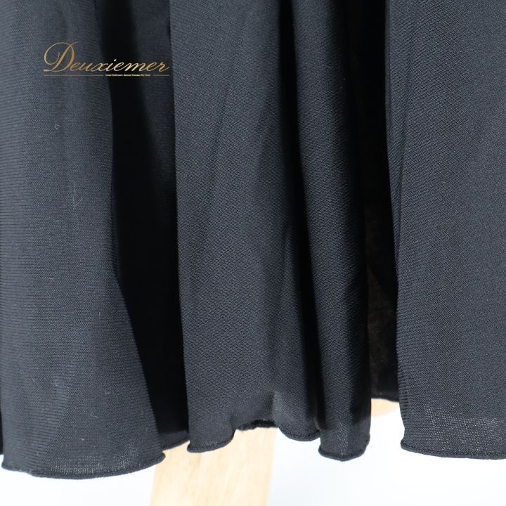 社交ダンス 衣装 ドレス ワンピース 黒 パーティドレス 伸縮 上品 ダンス 発表会 無地 ブラック系 エレガント おしゃれ フォーマル ダンスパーティ 発表会衣装 舞台衣装 競技用