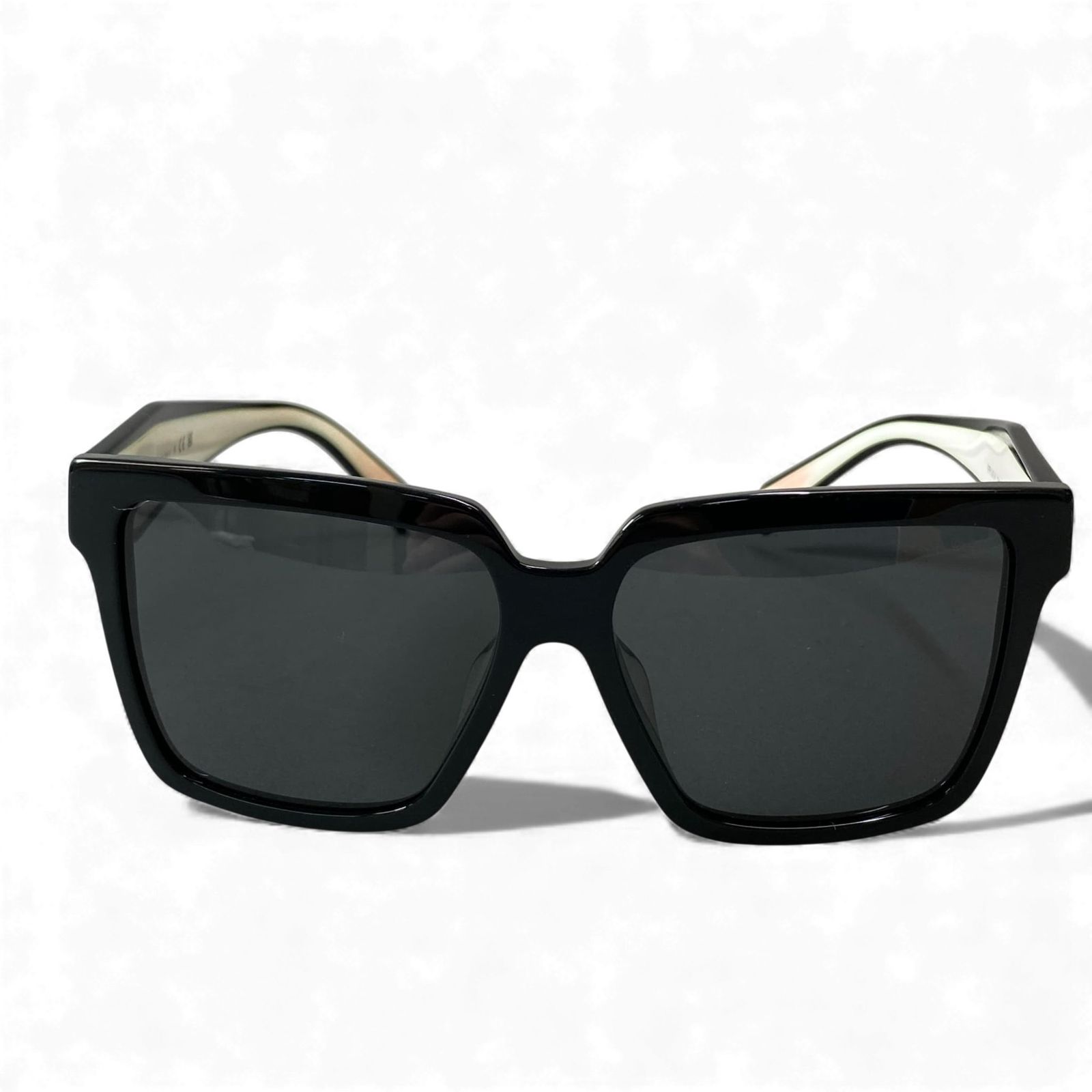 PRADA 眼鏡 l14 PRADA プラダ ウェリントン サングラス SPR24Z-F 57□14 ブラック