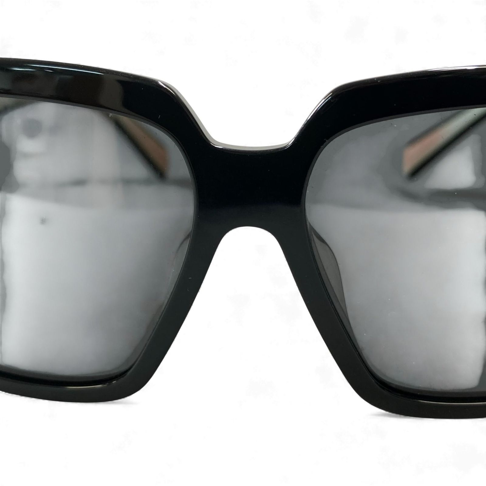 l14 PRADA プラダ ウェリントン サングラス SPR24Z-F 57□14 ブラック