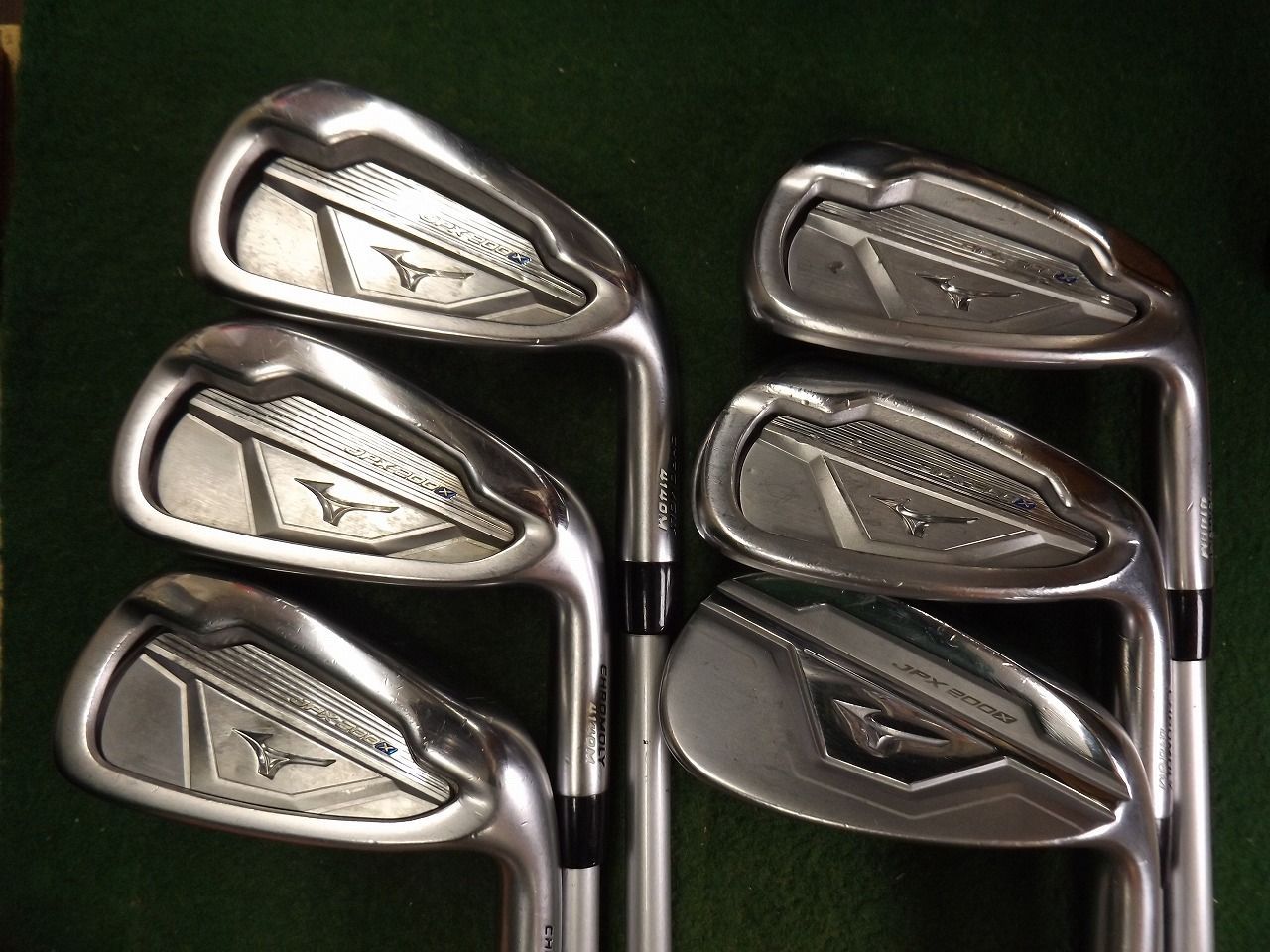 4959 JPX 200 X 7-GW カーボン R ミズノ アイアンセット ゴルフクラブ .997027