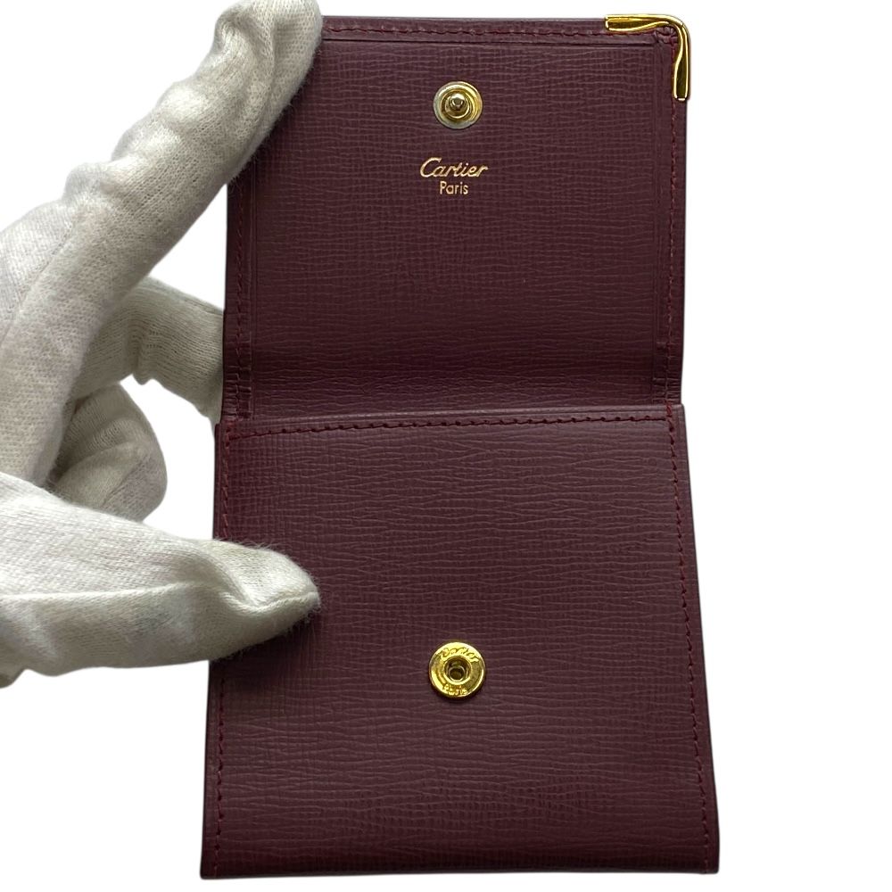 カルティエ マストライン コインケース 小銭入れ コンパクトウォレット