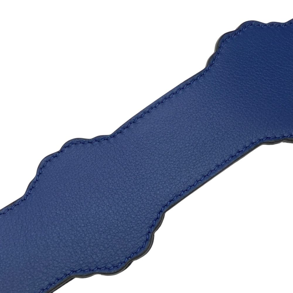  フェンディ ロング ストラップユー ショルダーストラップ FFロゴ フラワー ベルベッド レザー ブラック FENDI デザイン 高品質仕上げ その他 バッグ