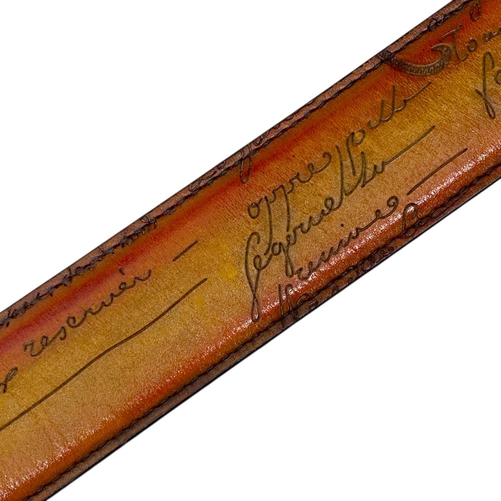 ベルルッティ スクリット カリグラフィー パティーヌ リバーシブル