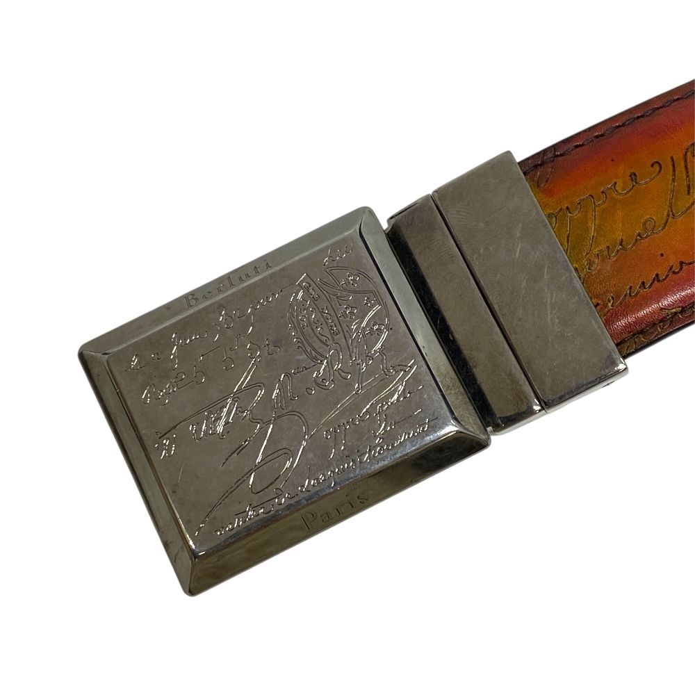 ベルルッティ スクリット カリグラフィー パティーヌ リバーシブル