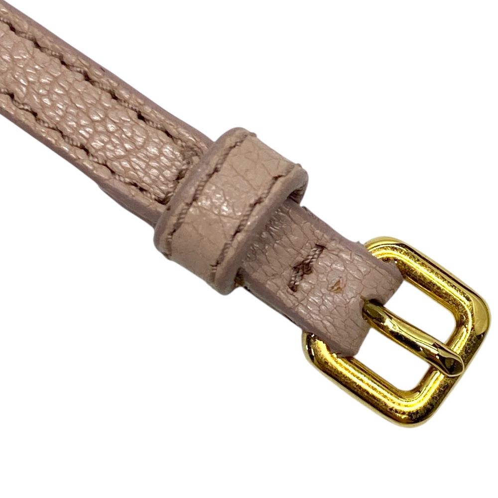 ミュウミュウ マドラス レザー ブレスレット バングル アクセサリー