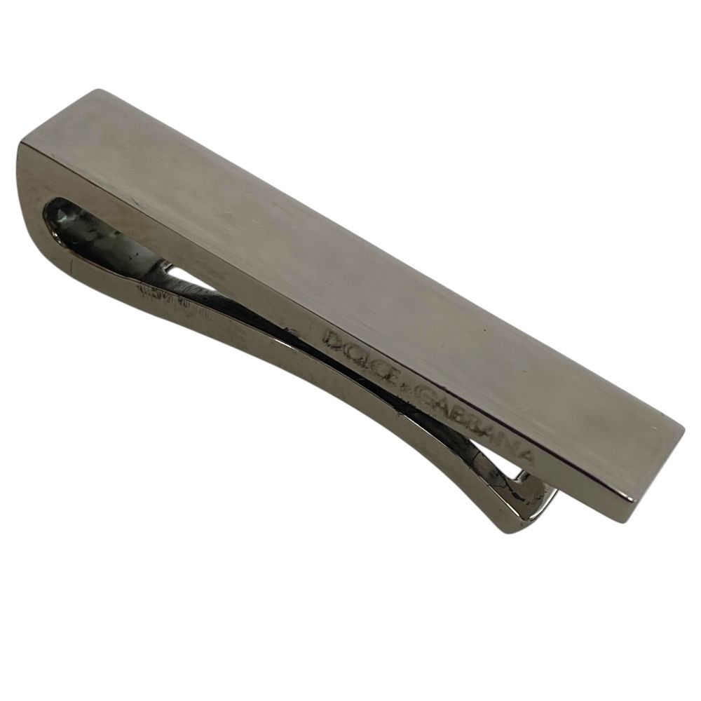 ドルチェ ガッバーナ タイピン ネクタイピン ロゴ メタル シルバー DOLCE GABBANA メンズ スタイルを引き立てる上質な装いに最適な ブランド保証