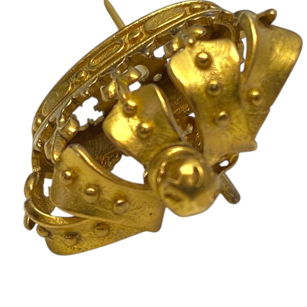 ドルチェ&ガッバーナ ハットピン ブローチ ピンブローチ クラウン 王冠